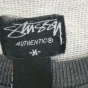 Stussy Sweaters - Stussy Authentic Mens Gray Crewneck Sweater size M Stussy Sweaters - Stussy Authentic Mens Gray Crewneck Sweater size M